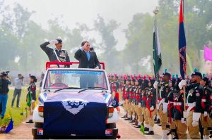 A proud moment at Railways Police Training School, Walton — 468 police officers and personnel successfully completed their training, ready to serve the nation. Federal Minister for Railways, Muhammad Hanif Abbasi, graced the ceremony as chief guest