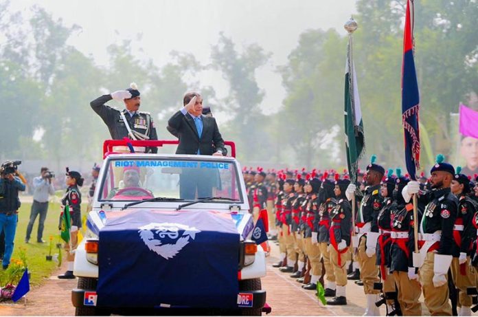 A proud moment at Railways Police Training School, Walton — 468 police officers and personnel successfully completed their training, ready to serve the nation. Federal Minister for Railways, Muhammad Hanif Abbasi, graced the ceremony as chief guest