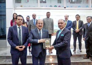 A high-level delegation led by H.E. Ali Yerlikaya, Minister of Interior of the Republic of Türkiye, accompanied by Talal Chaudhary, Minister of State for Interior visited the National Disaster Management Authority (NDMA) Headquarters