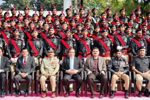 A proud moment at Railways Police Training School, Walton — 468 police officers and personnel successfully completed their training, ready to serve the nation. Federal Minister for Railways, Muhammad Hanif Abbasi, graced the ceremony as chief guest