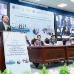 Federal Minister for Finance and Revenue, Senator Muhammad Aurangzeb attended the 28th Sustainable Development Conference (SDC) organized by the Sustainable Development Policy Institute (SDPI) to address a special session titled “Mobilizing Finance for Circular South Asia: Blended Finance, Regional Funds and Private Capital”