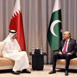 President Asif Ali Zardari, in a meeting with the Prime Minister and Foreign Minister of Qatar, H. E. Sheikh Mohammed bin Abdulrahman bin Jassim Al Thani
