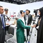 First Lady Bibi Aseefa Bhutto Zardari meeting with Her Excellency Noura Khalifa Al Suwaidi, Secretary General of the General Women’s Union of UAE