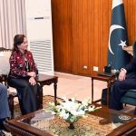 Former President and current Member of the House of Representatives of the Republic of the Philippines, Ms Gloria Macapagal, calls on President Asif Ali Zardari at Aiwan-e-Sadr