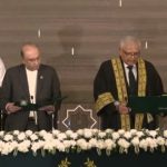 Justice Amin-Ud-Din takes oath as first CJ of Federal Constitutional Court