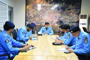 DIG Tariq chairs high-level meeting on crime prevention