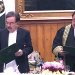 Justice Kamran Khan takes oath as Acting Chief Justice of BHC