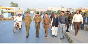 CPO reviews traffic arrangements amid Kachehri Chowk mega project works