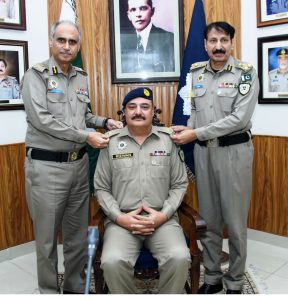 Ten NHMP officers promoted on merit; IG B.A. Nasir pins new badges