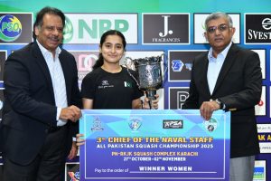 Nasir, Mahnoor Ali won 3rd Chief of  Naval Staff All Pakistan Squash Championship 2025