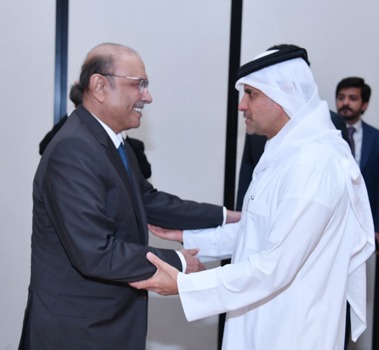 President Zardari underlines significance of expansion in Pak-Qatar cooperation