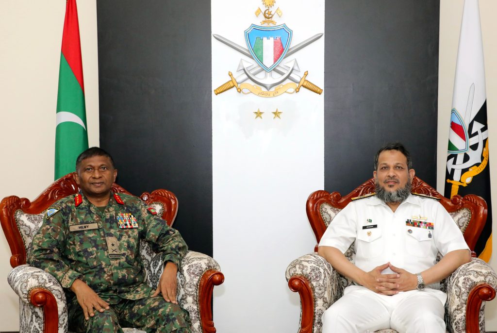 PNS SAIF visits Republic of Maldives