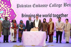 Ambassador Hashmi inaugurates International Culture Day 2025 at Pakistan Embassy College Beijing