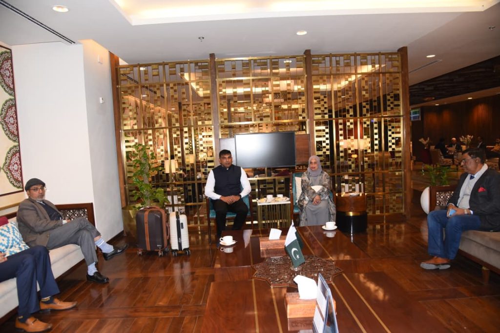 Delegations from Mauritius, Russia and Syria arrive to attend ISC