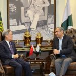Chinese Ambassador Jian Zedongc called on Interior Minister Mohsin Naqvi, discusses deepening Pakistan–China security tie