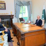 Sharjeel Memon calls on PM Shehbaz Sharif