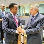 DPM/FM meets Somalian FM; reaffirms Pakistan’s commitment to cooperation