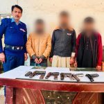 ICT Police put three illegal-arms suspects behind bars