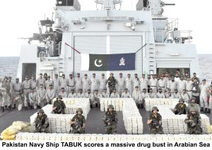 Pakistan Navy scores massive drug bust worth $130mln in Arabian Sea