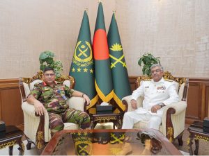 Naval Chief's visit to Bangladesh concludes, meets senior military leadership