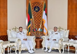 Naval Chief's visit to Bangladesh concludes, meets senior military leadership
