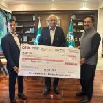 SK Hydro donates USD 20,000 to support post-disaster reconstruction in project area