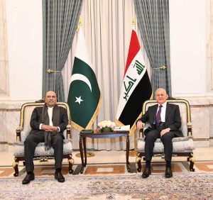 President Zardari reaffirms Pakistan’s firm support for Iraq’s sovereignty, stability