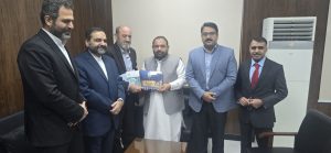 Aurangzeb Khichi offers Iranian Book Corner at NLP