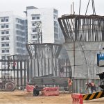 Work in progress at Kacheri Chowk Interchange