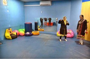 Minister of State for Federal Education and Professional Training, Ms. Wajiha Qamar visiting Rehabilitation Centre for Children with Developmental Disorders (RCCDD) on the occasion of International Day of Persons with Disabilities 2025