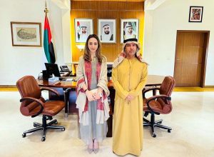 Ms. Misbah Khar, Advisor to the Chairman Senate and Ambassador for the Inter-Parliamentary Speakers’ Conference (ISC), in a meeting with H.E. Salem Mohammed Al Zaabi, Ambassador of the United Arab Emirates to Pakistan, in federal capital.