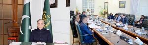 Prime Minister Muhammad Shehbaz Sharif chairs a review meeting on Pakistan's exports.