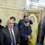 President Asif Ali Zardari paid respects at the holy shrine of Hazrat Imam Hussain (R.A.), offered nawafil prayers and met the administrators and scholars of the shrine.