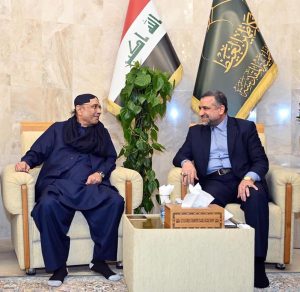 President Asif Ali Zardari visited the shrines of Imam Musa Kazim and Imam Muhammad al-Jawad, offered nawafil, met the administrators, and expressed his remarks in the visitors' book.