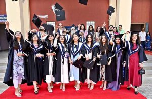 Chief Minister Sindh Syed Murad Ali Shah addressing during 7th convocation of Shaheed Mohtarma Benazir Bhutto Medical University.
