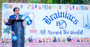 Federal Minister for Railways Muhammad Hanif Abbasi graced the Annual Parents Day at Brainiacs School as Chief Guest, appreciating the remarkable efforts of teachers, parents, and students in shaping Pakistan’s bright future.