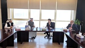 Federal Minister Ali Pervaiz Malik meets with the Chairman of Meezan Bank Pakistan, Mr. Riyadh Al Edrissi.