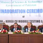 - Federal Secretary for Science and Technology Shahid Iqbal Baloch and KOICA President Mr. CHANG Won Sam inaugurated the Pakistan–Korea PV Modules Testing Laboratory.