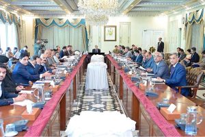 Prime Minister Muhammad Shehbaz Sharif chairs meeting of the Federal Cabinet Committee on Energy.