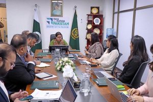 A Meta delegation calls on Federal Minister for IT & Telecom Shaza Fatima Khawaja to discuss digital safety, policy collaboration, and user protection