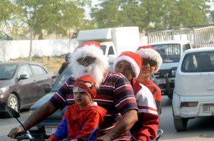 The Christian community takes part in the Christmas Peace Rally organized by Lord of Lords Church