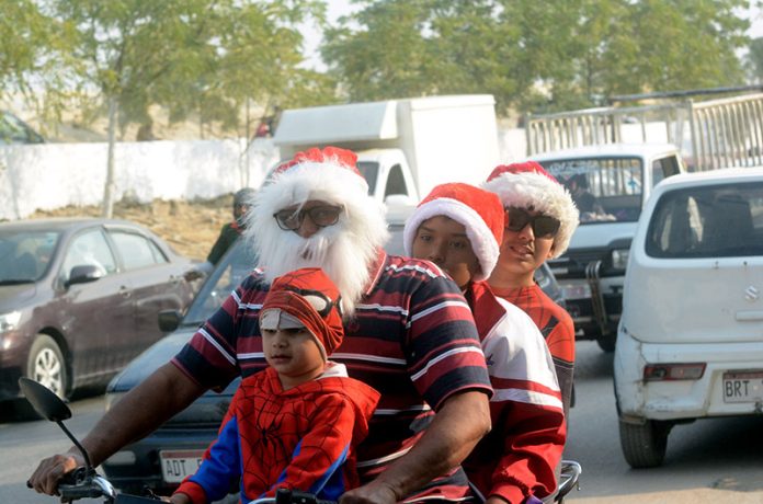 The Christian community takes part in the Christmas Peace Rally organized by Lord of Lords Church