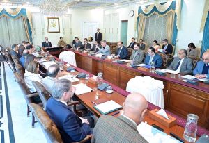 Prime Minister Muhammad Shehbaz Sharif chairs meeting of the Federal Cabinet Committee on Energy.