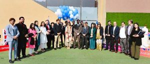 Ms. Misbah Khar, Ambassador for the Inter-Parliamentary Speakers' Conference (ISC) and Advisor to the Chairman Senate, visits and witnesses an exhibition at Metropolitan International United College (MIUC), H-8 Campus