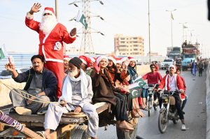 The Christian community takes part in the Christmas Peace Rally organized by Lord of Lords Church