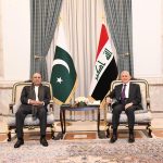 President Asif Ali Zardari holds a one-on-one meeting with Dr. Abdul Latif Jamal Rashid, President of Iraq, at Baghdad Palace.