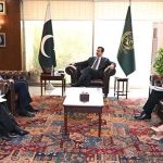 Chairman Senate Syed Yousaf Raza Gilani in a meeting with Australian High Commissioner to Pakistan, Mr. Timothy Kane, at Parliament House