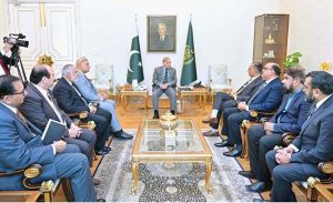 A delegation of US Physicians of Pakistani origin called on Prime Minister Muhammad Shehbaz Sharif