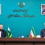 Federal Minister for National Heritage and Culture, Aurangzeb Khan Khichi, in a cordial meeting in with Iranian Minister of Culture and Islamic Guidance, Seyed Abbas Salehi