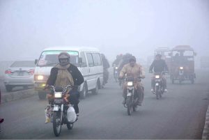 Thick fog blankets the city, creating difficulties for drivers as road visibility remains low during the early morning